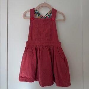 Mini Boden Pink Pinnie with Floral Lining